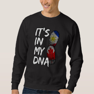 Philippines Proud Filipino Filipina Flag Canada Fi Sweatshirt