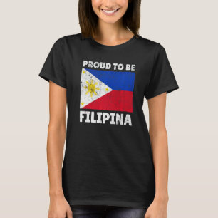 Philippines Proud To Be Filipino Filipina My Dna F T-Shirt