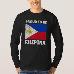 Philippines Proud To Be Filipino Filipina My Dna F T-Shirt