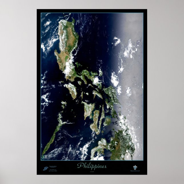 Philippines satellite poster (Front)