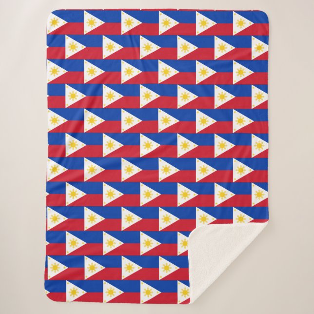 Philippines Sherpa Blanket (Front)