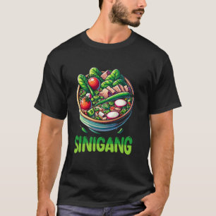 Philippines Sinigang Filipino Food Soup Lover Pino T-Shirt
