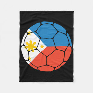 Philippines Soccer Byll Flag Jersey Futbol Filipin Fleece Blanket
