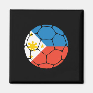 Philippines Soccer Byll Flag Jersey Futbol Filipin Magnet