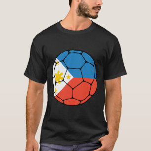 Philippines Soccer Byll Flag Jersey Futbol Filipin T-Shirt