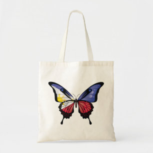 Philippines Swallowtail Butterfly Flag Tote Bag