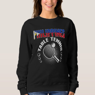 Philippines Table Tennis Support Philippine Ping Sweatshirt