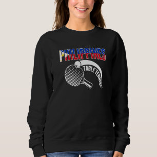 Philippines Table Tennis Support Philippine Ping Sweatshirt