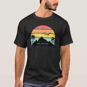 Philippines Travel Palms Beach Island Vacation Sou T-Shirt
