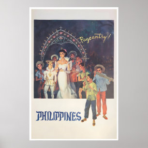 Philippines Travel Poster Filipino Art Asia PrintA