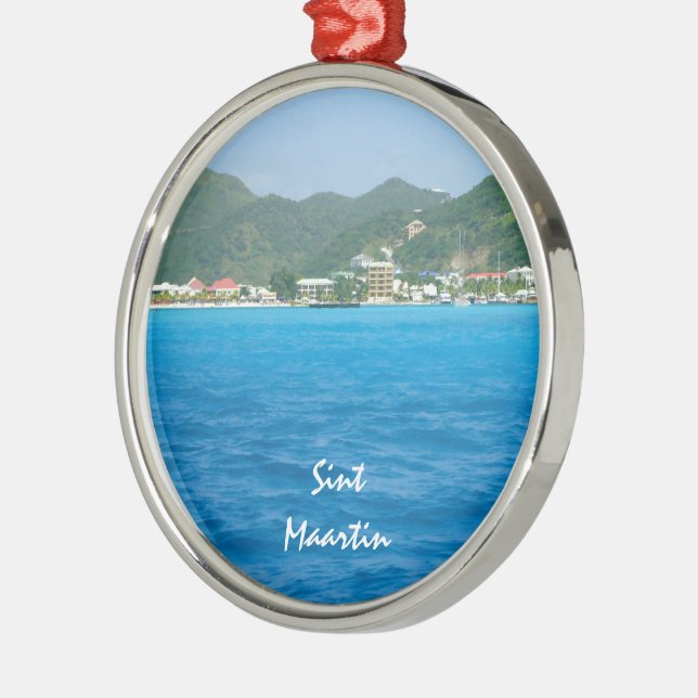 Philipsburg Shoreline Metal Tree Decoration (Left)