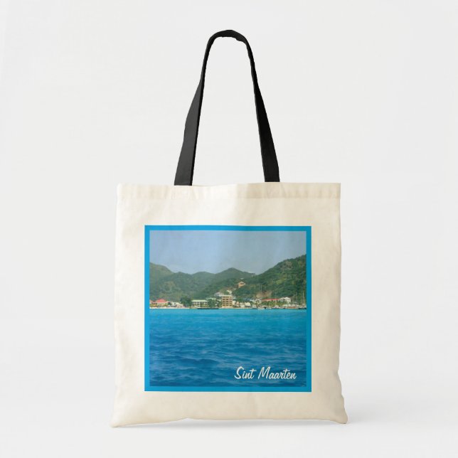 Philipsburg Shoreline Tote Bag (Front)