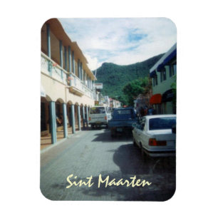 Philipsburg Street  Premium Magnet