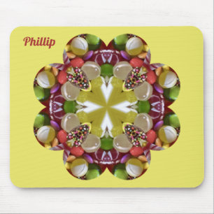 PHILLIP ~ EASTER TREATS ~ Candy, Sweets Bright ~ Mouse Pad