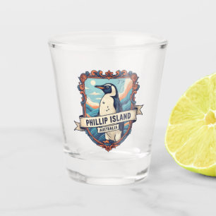 Phillip Island Australia Shot Glass