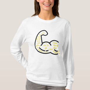 Phillippians 4:13 Bible Verse Women's Long Sleeve T-Shirt