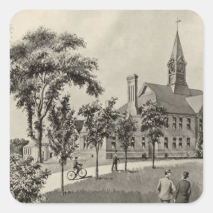 Phillips Exeter Academy Square Sticker