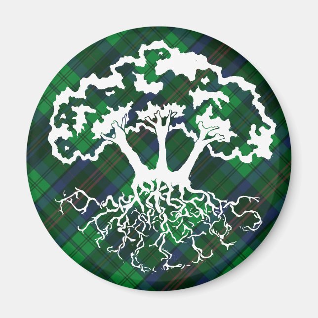 Phillips roots - family tabbard magnet (Front)