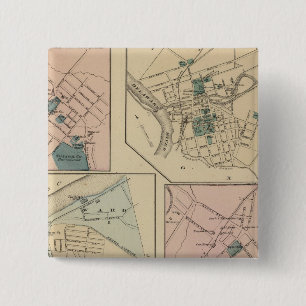 Phillipsburg, NJ 15 Cm Square Badge