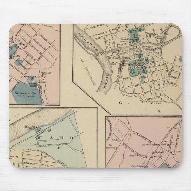 Phillipsburg, NJ Mouse Pad (Front)