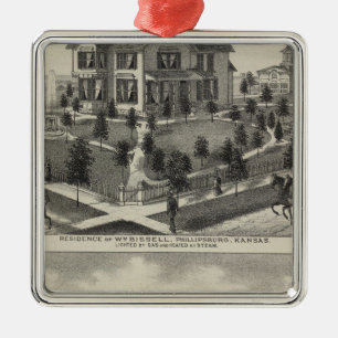 Phillipsburg Traders Bank, Kansas Metal Tree Decoration