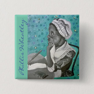 Phillis Wheatley 15 Cm Square Badge