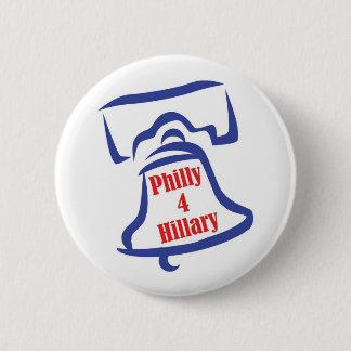 Philly 4 Hillary Button
