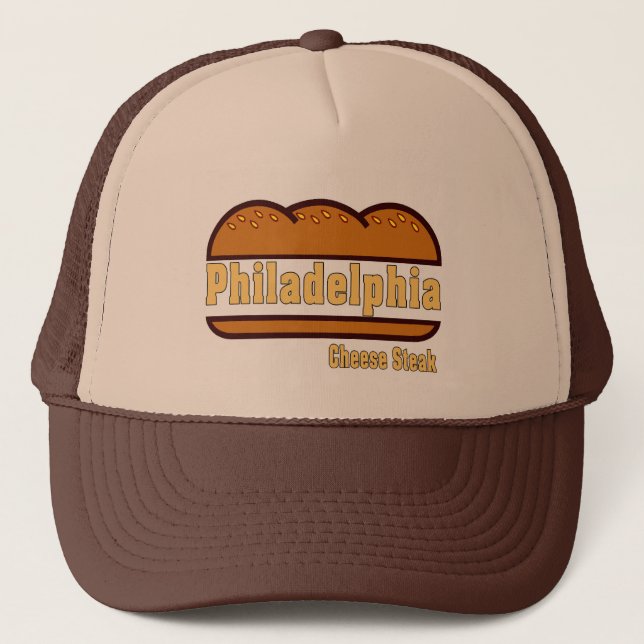 Philly Cheese Steak Trucker Hat (Front)
