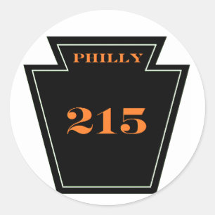 Philly Flyers PA  215 Punk hardcore sticker