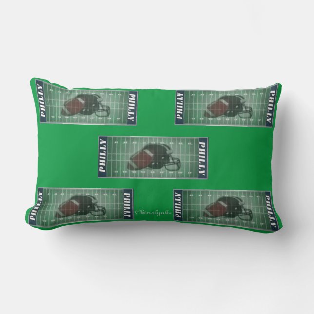  PHILLY FOOTBALL PILLOW (Front)