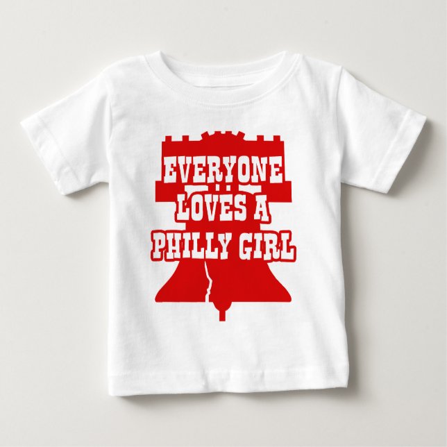 Philly Girl Baby T-Shirt (Front)