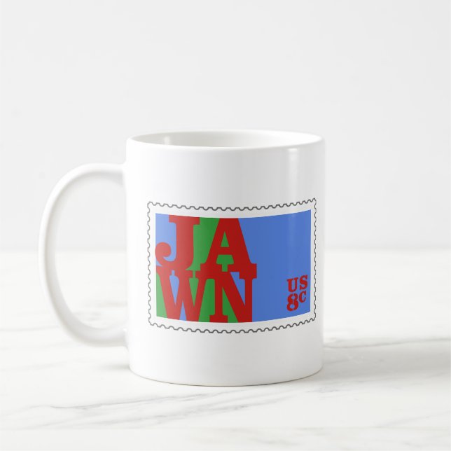 Philly Jawn Mug – Love Stamp-Inspired  (Left)