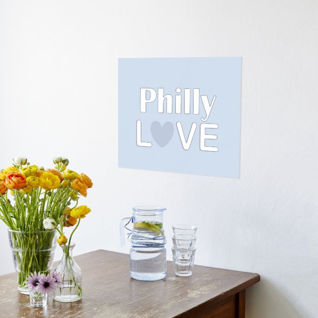 Philly Love Foil Prints (Laydown (Kitchen))