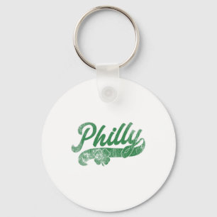 Philly Philadelphia Shamrock St. Patrick's Day Gif Key Ring