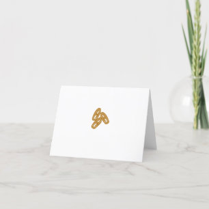 Philly Pretzel Notecard