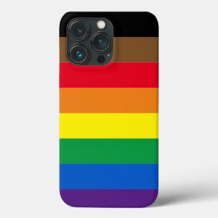 Philly Pride diversity inclusive rainbow flag iPhone 13 Pro Case