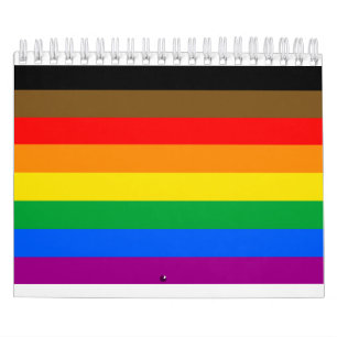 Philly Rainbow Pride Flag Calendar