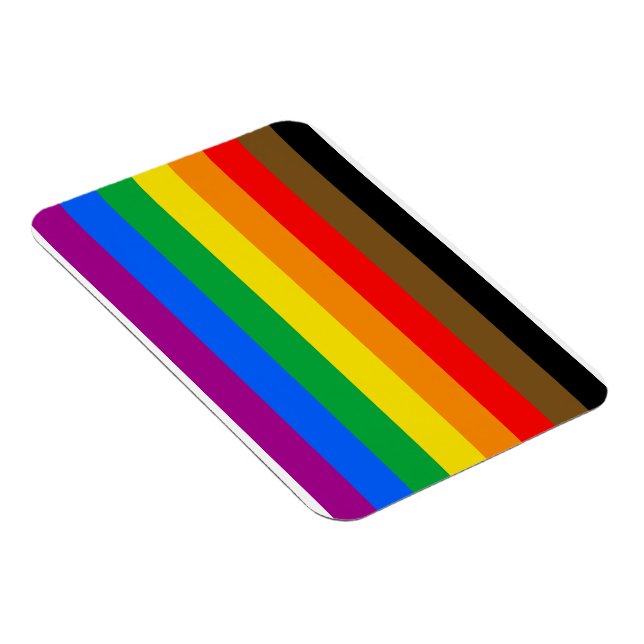 Philly Rainbow Pride Flag Magnet (Right Side)