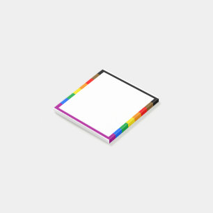 Philly Rainbow Pride Flag Post-it Notes