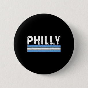 Philly Retro Vintage Philadelphia Pennsylvania Tou 6 Cm Round Badge