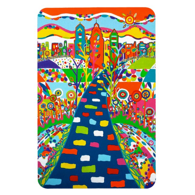 Philly Skyline 4 x 6 Flexible Magnet (Vertical)