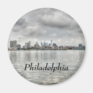 Philly skyline magnet