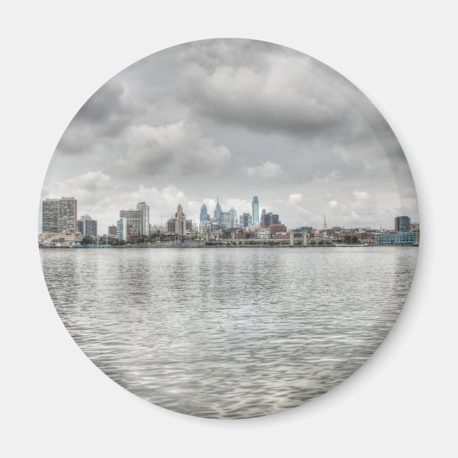 Philly skyline magnet (Front)