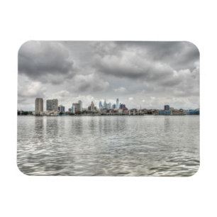 Philly skyline magnet