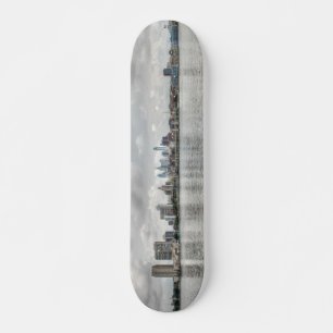 Philly skyline skateboard