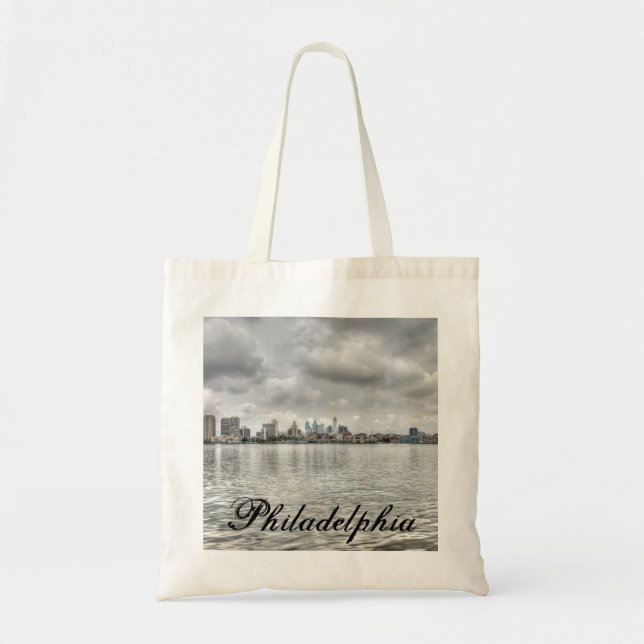 Philly skyline tote bag (Front)