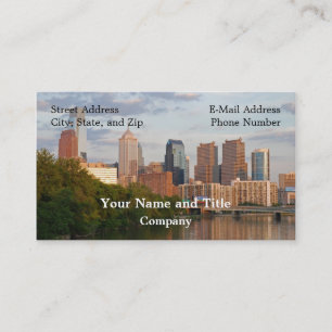 Philly summer business card