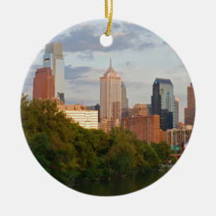 Philly summer ceramic tree decoration