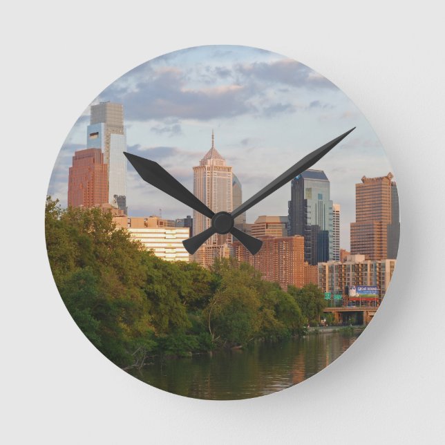 Philly summer round clock (Front)