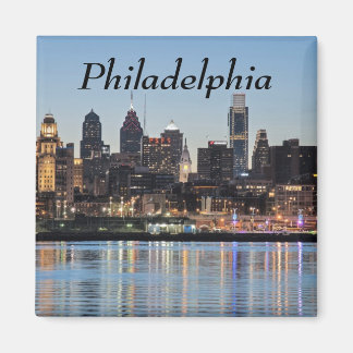 Philly sunset magnet